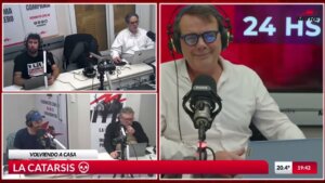 Medio Oriente, Marcos Rojo y la escribana de Adorni en el podio de La Catarsis.